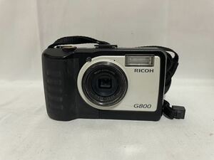 RICOH リコー　G800 デジタルカメラ 防水 防塵 耐衝撃 充電器欠品 業務用デジタルカメラ 簡易動作確認済み