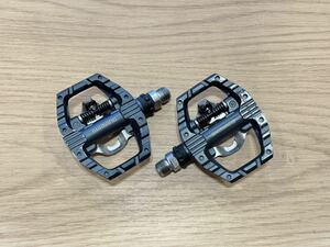 ■超美品■SHIMANO シマノ PD-EH500 片面フラット ビンディングペダル SPDペダル ロードバイク パーツ アクセサリー P0380