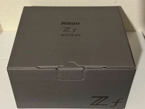 【新品】Nikon Zf + Nikkor Z 40mm F2 (SE) レンズキット ニコン 国内正規品