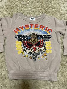 HYSTERIC MINI長袖トレーナー100★ヒステリックミニ　トレーナー　kids トップス　ヒスミニ