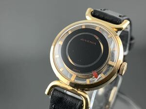 [A1292]1円～☆レディース腕時計 手巻き JUVENIA ジュベニア SWISS 879521 動作品