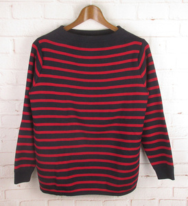 LFW15332 ANDERSEN-ANDERSEN アンデルセンアンデルセン CREWNECK ボーダー ニット セーター XS 美品