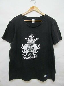 RADWIMPS ラッドウィンプス Road to Catharsis Tour 2018 Tシャツ 黒 XL b17485
