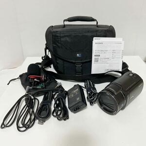 SONY ソニー デジタル 4Kビデオカメラ ハンディカム FDR-AX45 ブラック 2020年製 中古