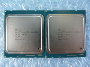 1MXR // 2個セット(同ロット) Intel Xeon E5-2637 V2 SR1B7 3.5GHz 4-Core Ivy Bridge-EP S1 Socket2011(LGA) // IBM System x3550 M4 取外