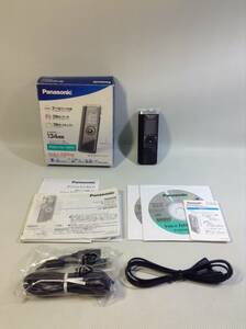 A2474☆中身美品 Panasonic パナソニック RR-US470 ICレコーダー 箱/説明書/ソフト付属