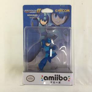 ◆【未開封】amiibo ロックマン アミーボ (ロックマン11 運命の歯車!!)◆H042904