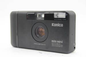 【返品保証】 コニカ KONICA Big Mini BM-301 ブラック 35mm F3.5 コンパクトカメラ v382