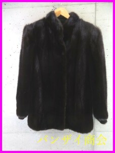 9040b14◆最高級◆本毛皮◆MINK ミンクファー コート ジャケット 11号/レディース/女性/婦人/良品です　
