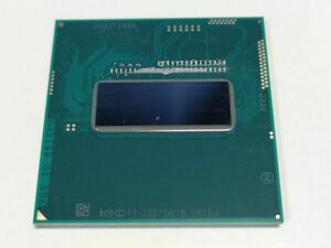 SR15J Intel Core i7-4702MQ ノートパソコン用CPU BIOS起動確認済み【D016】