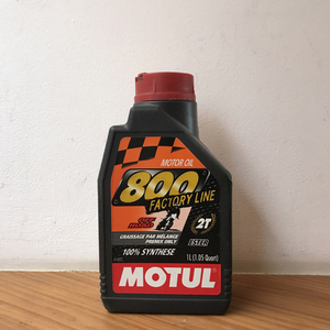 未使用 MOTUL 800 FACTORY LINE OFF ROAD RACING 2T 2スト 2ストローク エンジン オイル モトクロス エンデューロ モチュール ⑤