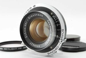 [AB- Exc] Schneider-Kreuznach Xenotar 80mm f/2.8 Lens w/Syncro-Compur JAPAN 8716