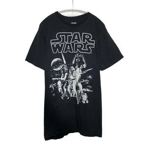 USA古着 STAR WARS スターウォーズ 半袖 Tシャツ エピソード4 新たなる希望 ヴェトモン 元ネタ コットン メンズL BA1283