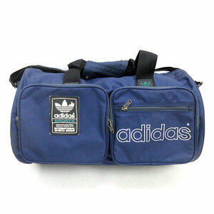 D■アディダス/adidas ボストンバッグ/ショルダーBAG/スポーツ■紺/49【中古】