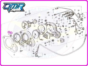 【新品】 ノブ＆ビス (メーター/トリップ) NSR250R MC16 MC18 MC21