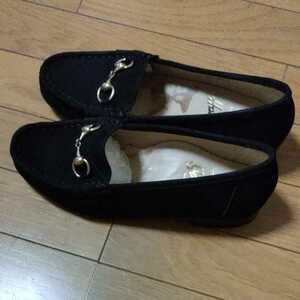 Hawkins.bit．Moccasin．新品未使用品.Suede.BLACK．SIZE8.5.ホーキンス．ビット．モカシン.8.5インチ.検索用.GUCCI.CHANEL.