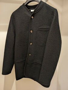 【極美品】rier リア　チロリアンジャケット　コート　Sサイズ　ブラック　トゥモローランド ウールジャケット　walker jacket ウォーカー