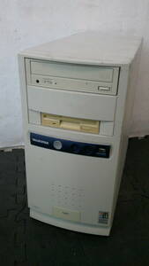 最終出品　レトロパソコン　NEC　PC-VU50　PC-VU50L35B　通電ＯＫ！　内部画像あり　メモリ無し　佐川140サイズ