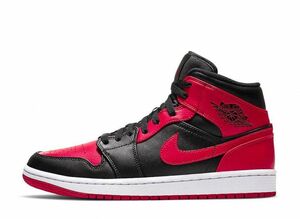 Nike Air Jordan 1 Mid "Bred" 26.5cm 554724-074