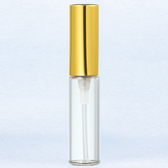 ヤマダアトマイザー グラスアトマイザー シンプル 5201 クリアボトル/キャップゴールド 4ml YAMADA ATOMIZER 新品 未使用