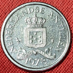 オランダ領アンティル　10セントニッケル貨　1978年 　　玉ちゃんNo.2266
