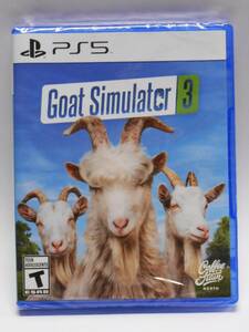 新品未開封 PS5 Goat Simulator3 日本語字幕選択可能 音声：英語
