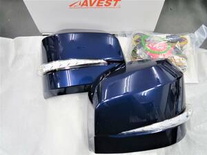 6-7型 ハイエース200系 GLパック ワゴン LEDドアミラー 流れるウィンカー付カバー 8P4ブルー 青ポジション 未使用 AVEST アベスト 売切り