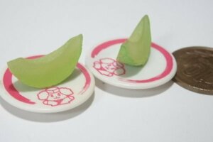 ☆993-3☆リカちゃん　小物　食べ物　デザート　フルーツ　メロン☆くるくる回転寿司
