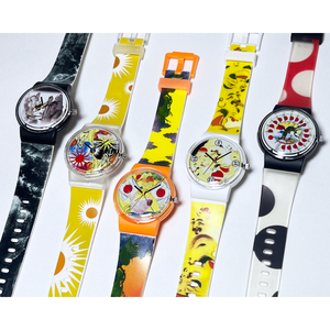 横尾忠則「TADANORI YOKOO MAGIC」腕時計 未使用 5種セット 1998年 展覧会「デザインの逆襲」