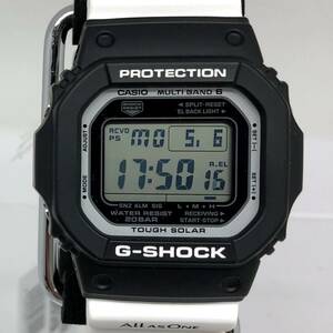 美品 G-SHOCK ジーショック 【ITNFH5SBGM9U】 CASIO カシオ 腕時計 GW-M5610K-1JR シャチ 電波ソーラー イルクジ ブラック ホワイト