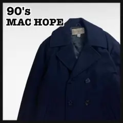 【90s】 マックホープ　Pコート　ウール　アンカーボタン　ヴィンテージ