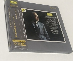 ポリーニ　SACD 新品 廃盤　 MAURIZIO POLLINI シューベルト ピアノ・ソナタ 第20 & 21番 ESSG-90245 Esoteric エソテリック