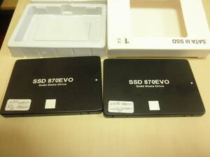 SSD 1.0TB　メーカー不明 中古動作品　2枚セット　