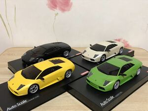 送料無料　京商　ミニッツレーサー　ランボルギーニ ムルシエラゴ　4色セット ラジコンボディ KYOSHO MINI-Z RACER LAMBORGHINI MURCIELAGO