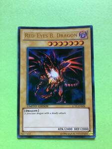 真紅眼の黒竜(ウルトラ) LC01 英語版　美品　遊戯王カード