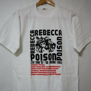 未使用品 レベッカ Rebecca POISON FINAL tシャツ LIVE TOUR 