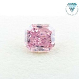 2.07 ct FANCY INTENSE PURPLISH PINK CUT CORNERED RECTANGULAR GIA ダイヤモンド ルース DIAMOND EXCHANGE FEDERATION