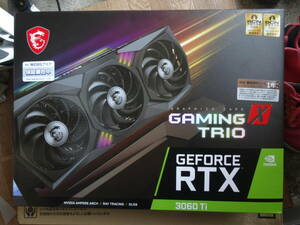 MSI GeForce RTX 3060 Ti GAMING X TRIO 8GD6X