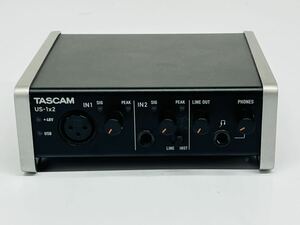 ★TASCAM タスカム オーディオインターフェース US-1X2 未チェック 管理番号04198