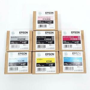 【未使用】EPSON 純正インク　PX-5800/5002用　7個