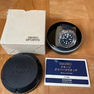 SEIKO SBBN007 7c46 セイコー　ダイバー　プロフェッショナル300m