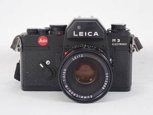 LEICA ライカ R3 ELECTRONIC LEITZ CANADA SUMMICRON-R 1:2/50 フィルム カメラ レンズ