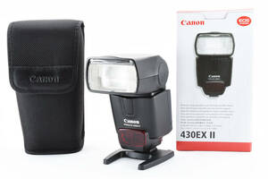 【美品】キャノン Canon 430EX II スピードライト 【元箱付き・付属品多数】 # D8001D92020IDB