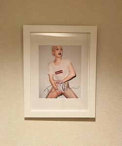 限定1枚　Terry Richardson テリーリチャードソン　Lady Gaga オリジナル 写真　SUPREME サイン入りART