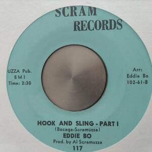 ◆即決◆VERY RARE◆B-BOY FUNK◆◆◆EDDIE BO◆◆◆HOOK AND SLING PT1 / PT2◆◆◆オリジナル・ローカル盤◆BREAKS!! コンピ収録曲