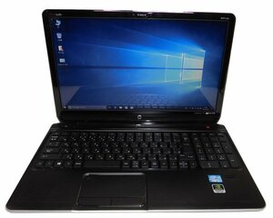 難あり Windows10 HP ENVY dv6 Core i7-3630QM 2.4GHz メモリ 4GB HDD 320GB(SATA) マルチ Bluetooth Webカメラ ACアダプタ付属なし