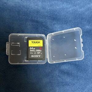 ソニー SONY TOUGH SDXC SDカード SF-G64T 64GB