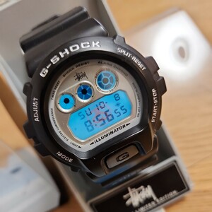 即決 !限定値下げ! 生産終了 CASIO Ｇショック ステューシー 国内正規品 STUSSY 1st モデル DW-6900SS-1EV 電池交換済み!