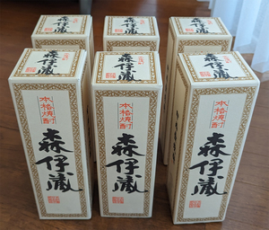 森伊蔵 JAL国際線機内販売(5/08)芋焼酎 720ml 6本セット