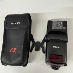 A321【中古品】SONY ソニー フラッシュ α カメラ ストロボ HVL-F42AM 6V N50 1101393 Flash 3-295-422-01 75 アルファ カメラ用 照明